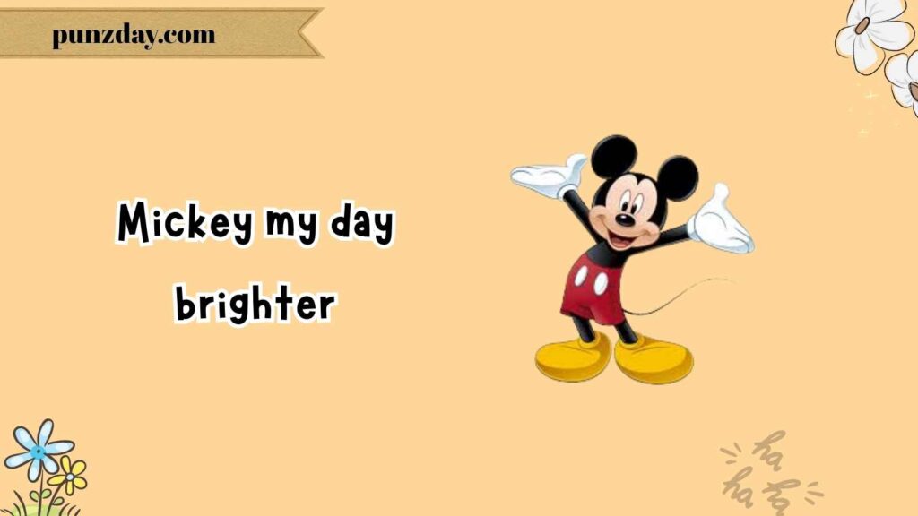 Disney Mouse Puns