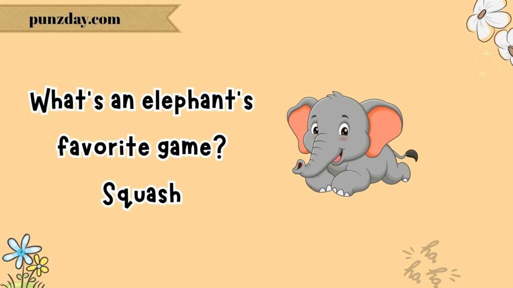 Elephant Puns for Kids