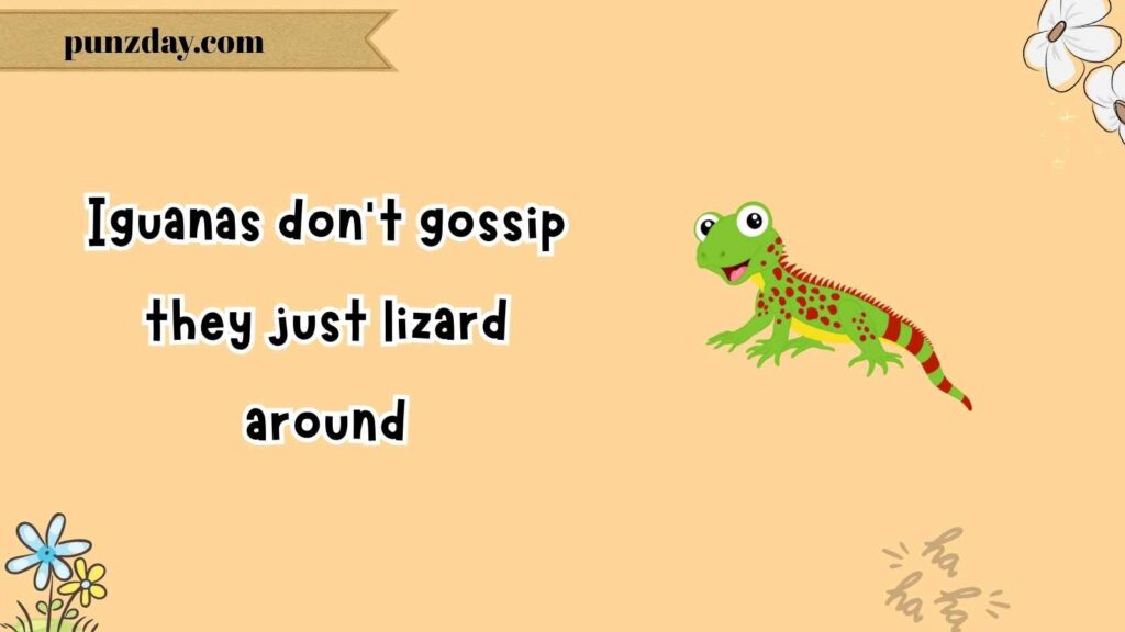 General Lizard Puns