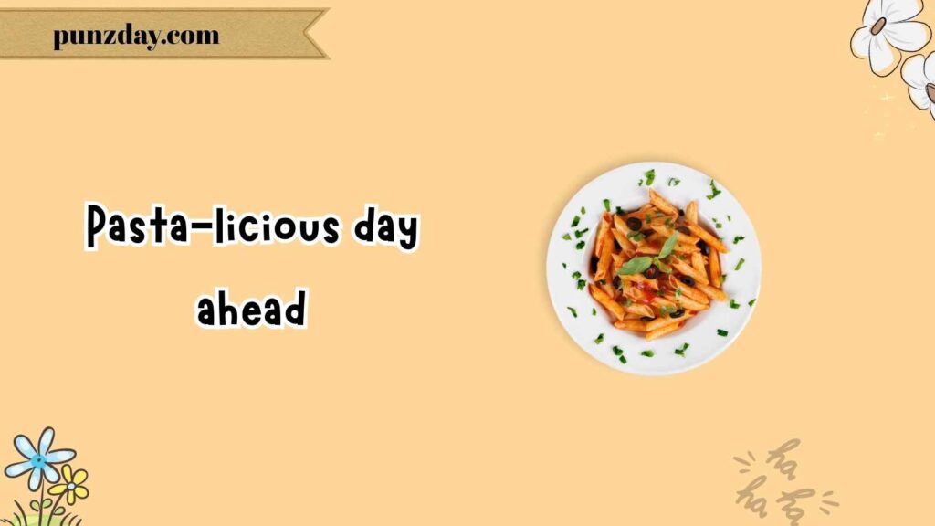 Random Witty Spaghetti Puns
