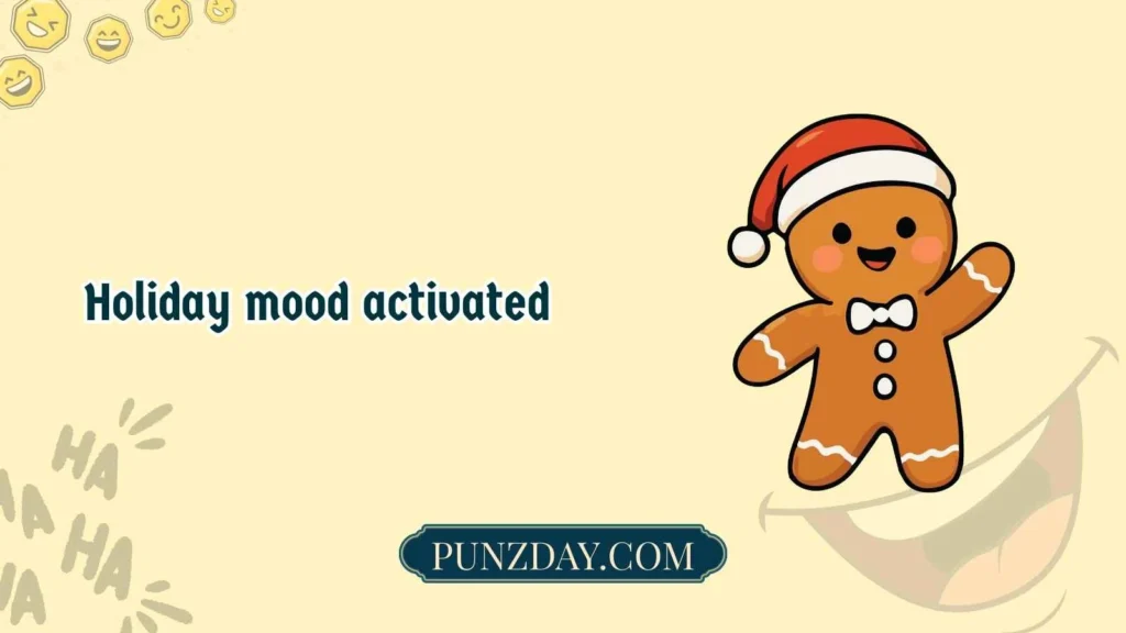 Short gingerbread puns