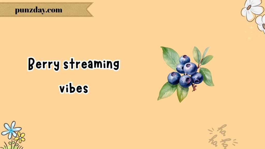 Tech & Gaming Blueberry Puns