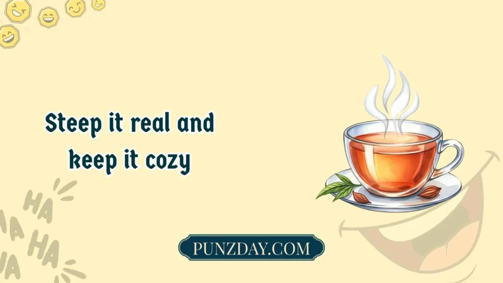 Tea puns one liners