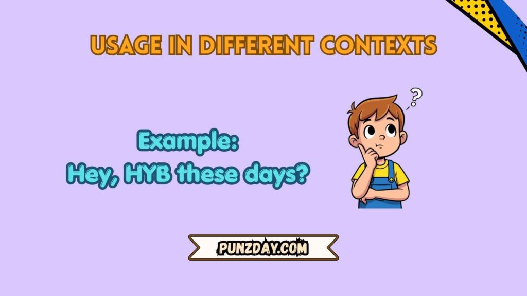 Usage in Different Contexts