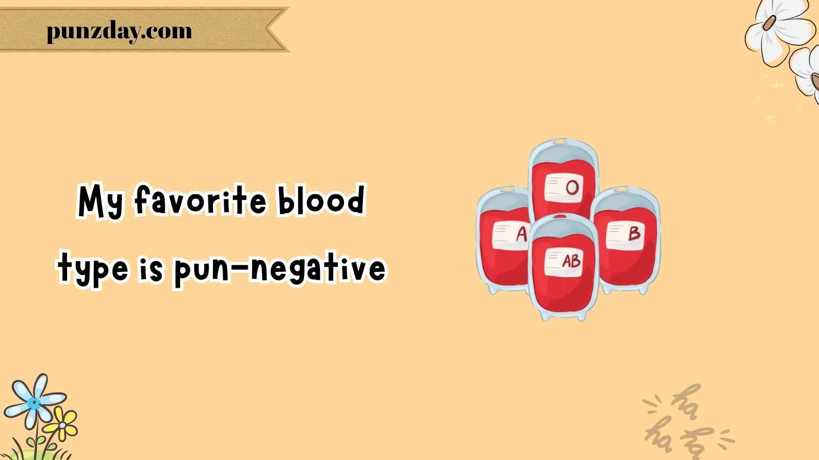 Blood puns