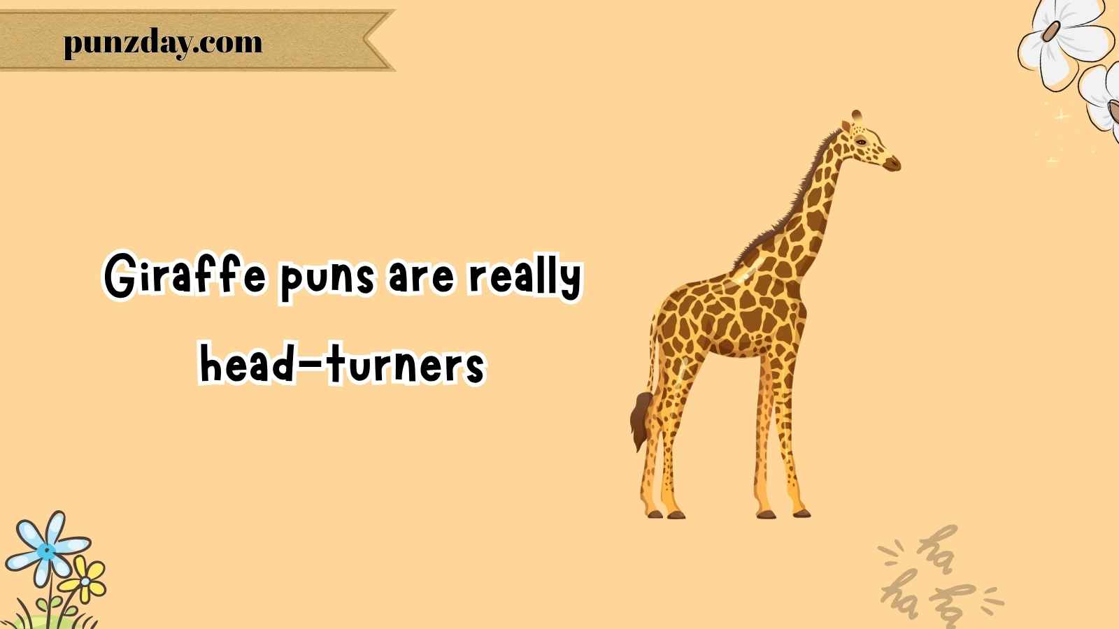 Giraffe puns