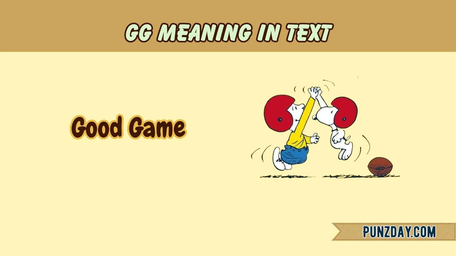 gg meaning in text