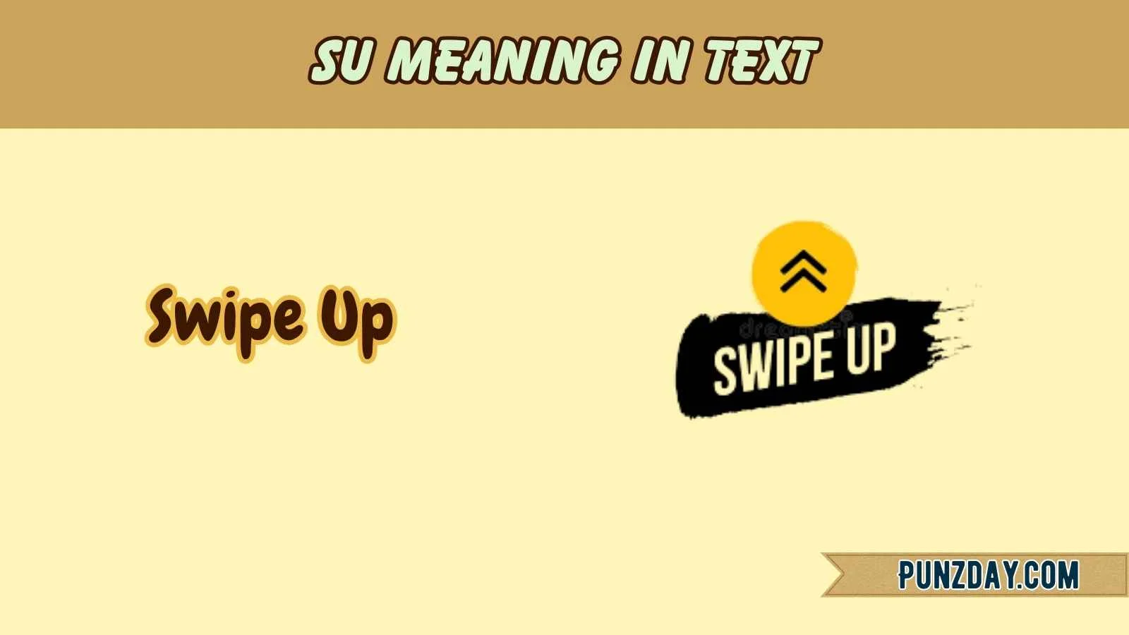 SU Meaning in Text