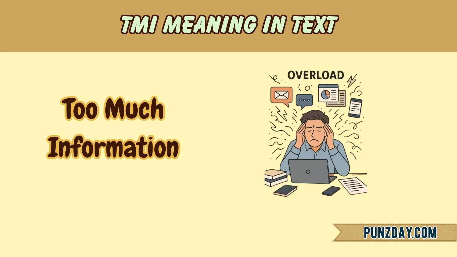TMI Meaning in Text