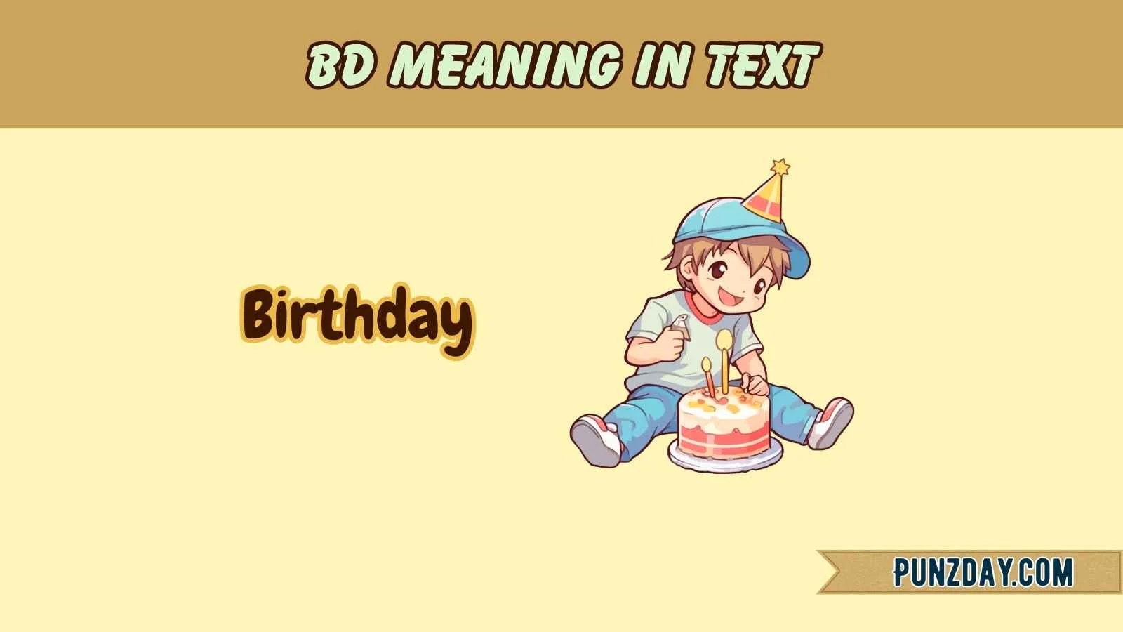 bd meaning in text