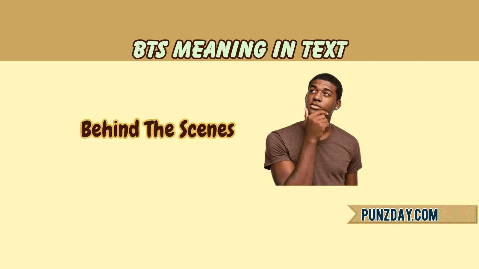 bts meaning in text