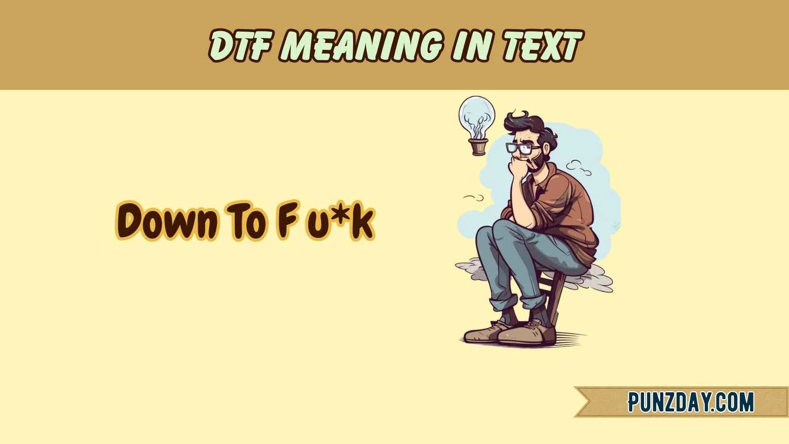 dtf meaning in text