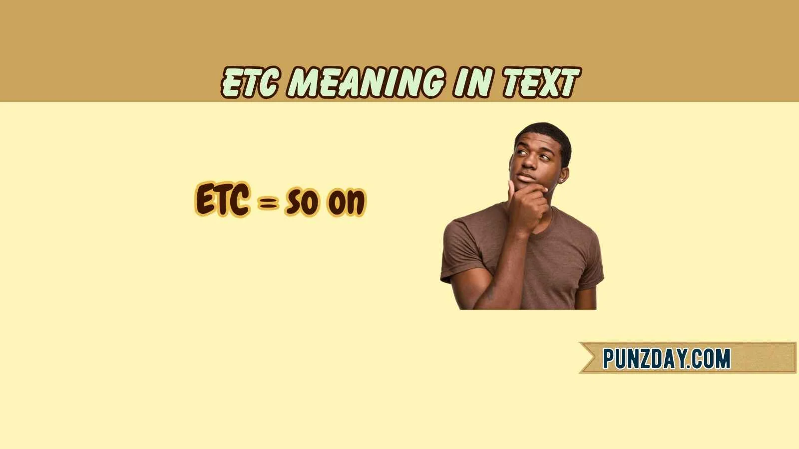 etc meaning in text