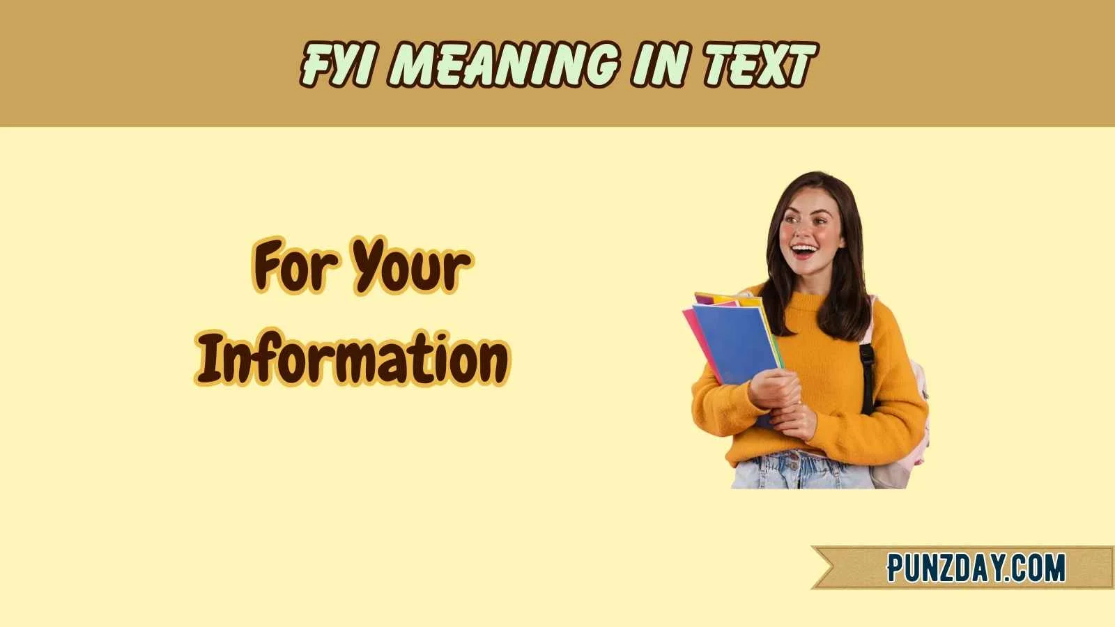 fyi meaning in text