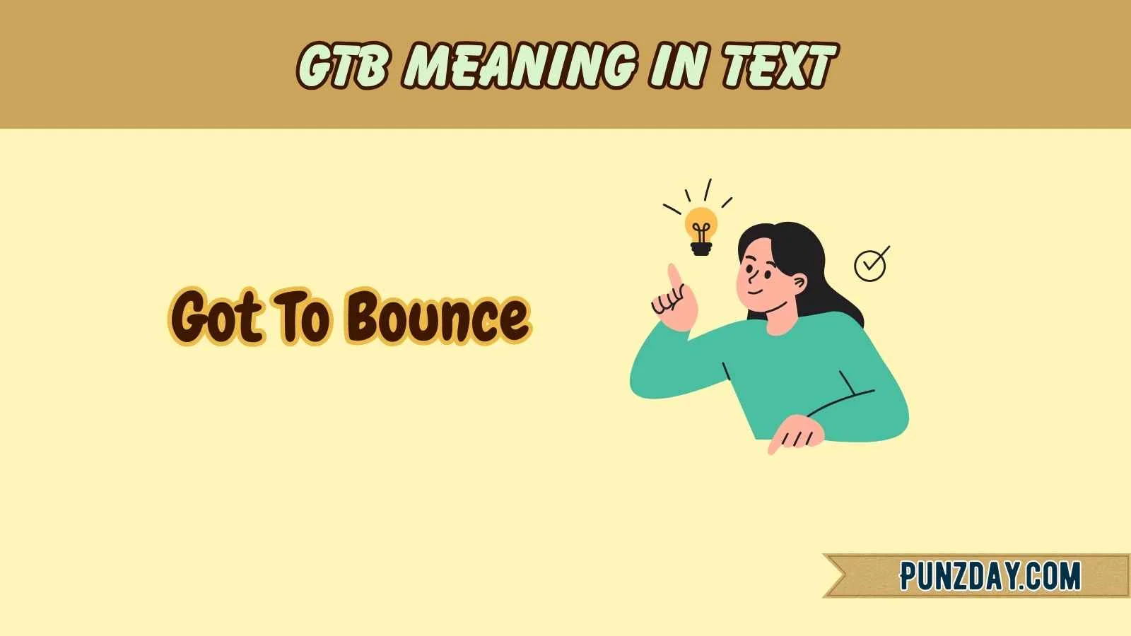 gtb meaning in text