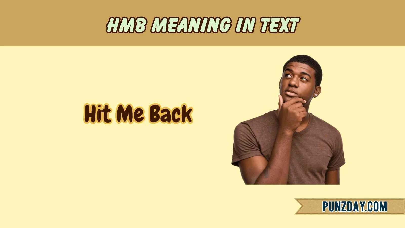 hmb meaning in text