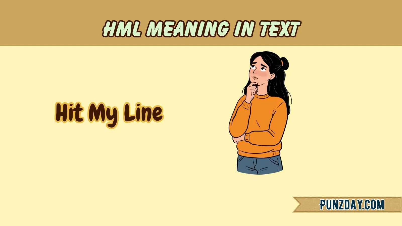 hml meaning in text