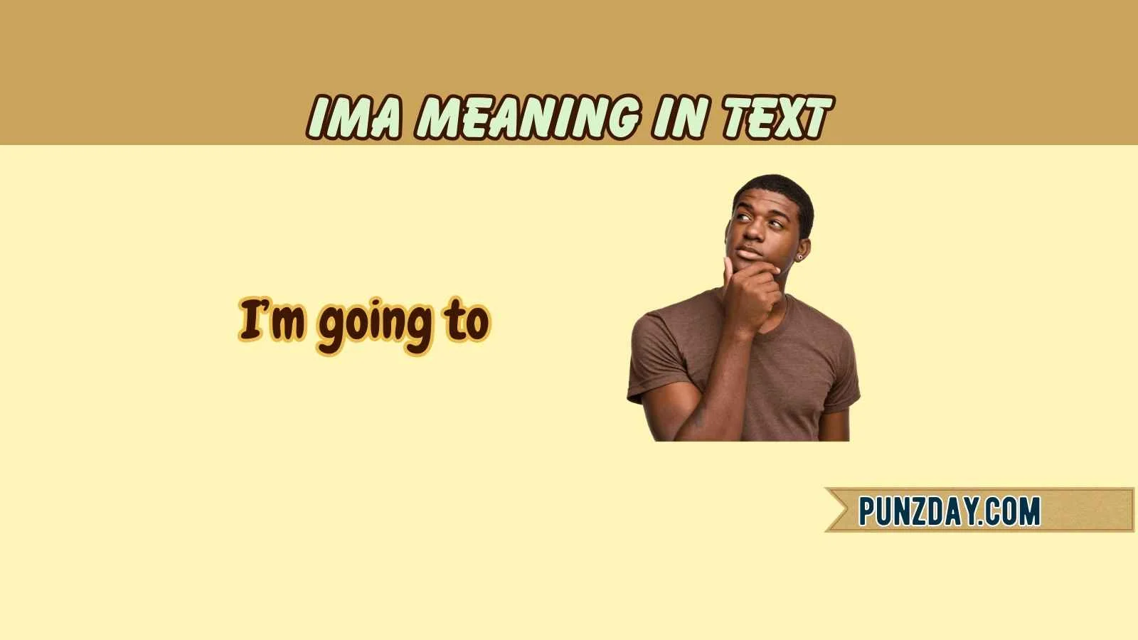 ima meaning in text