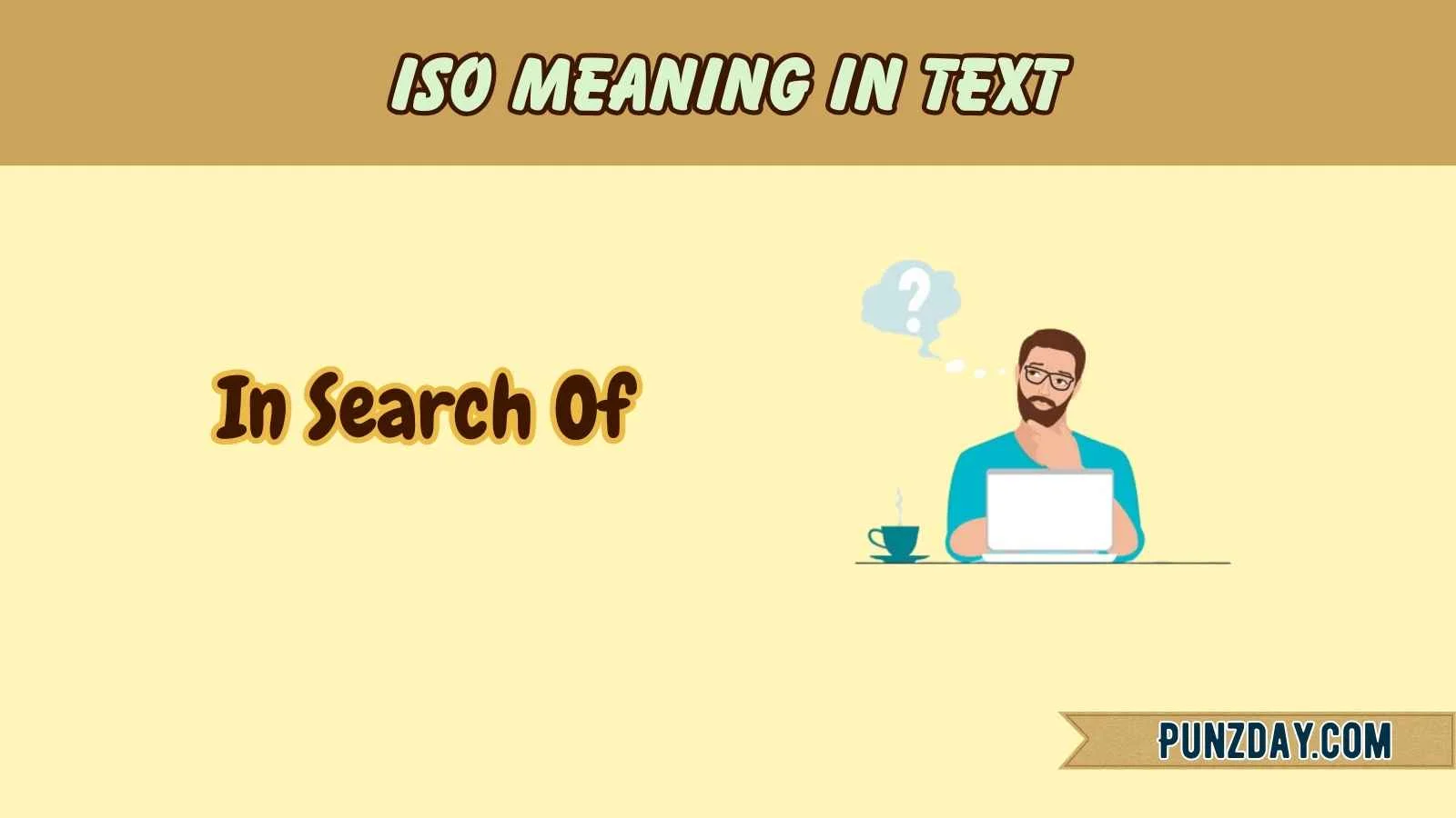 iso meaning in text
