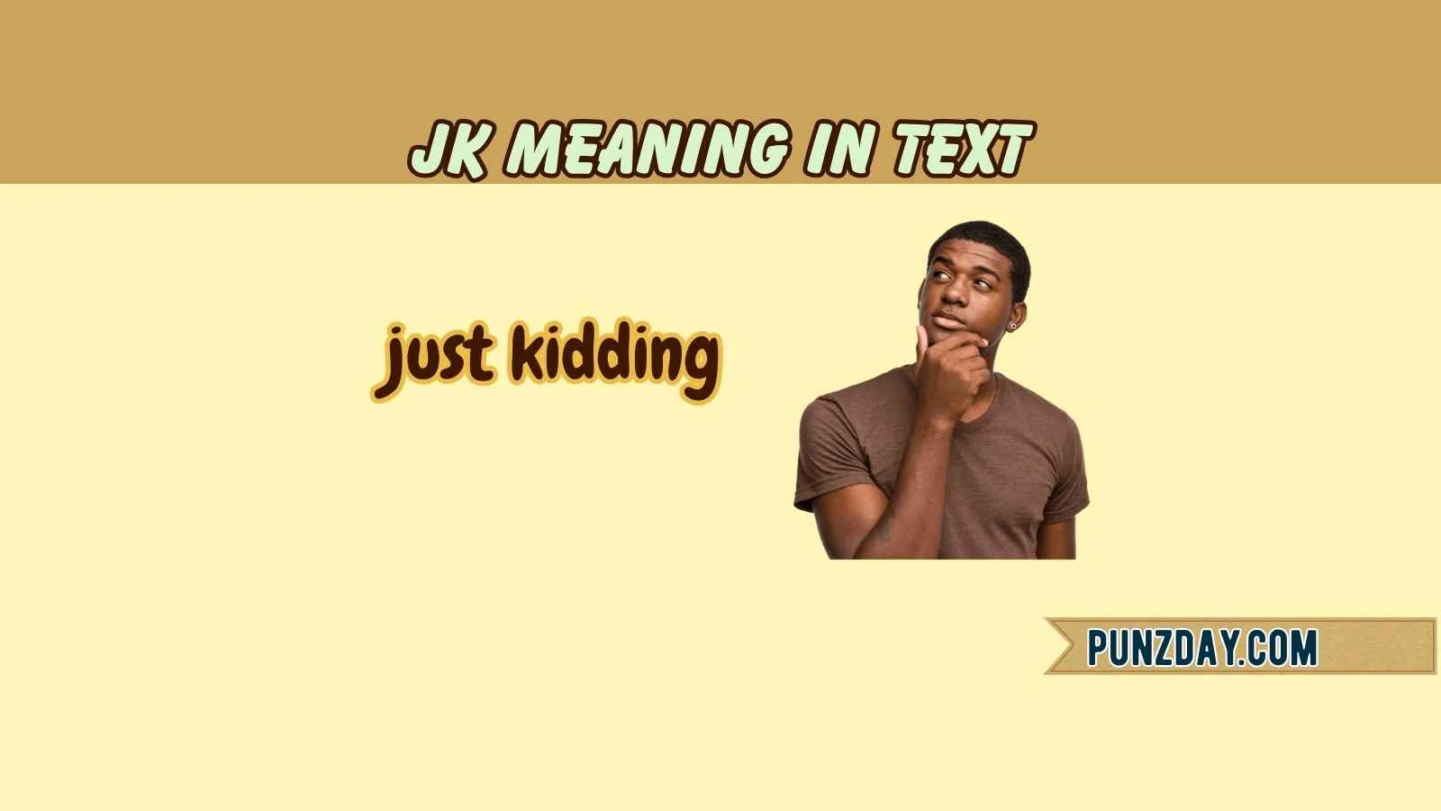 jk meaning in text