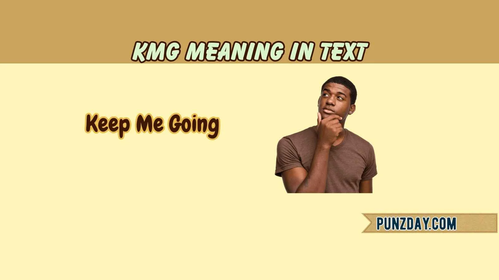 kmg meaning in text
