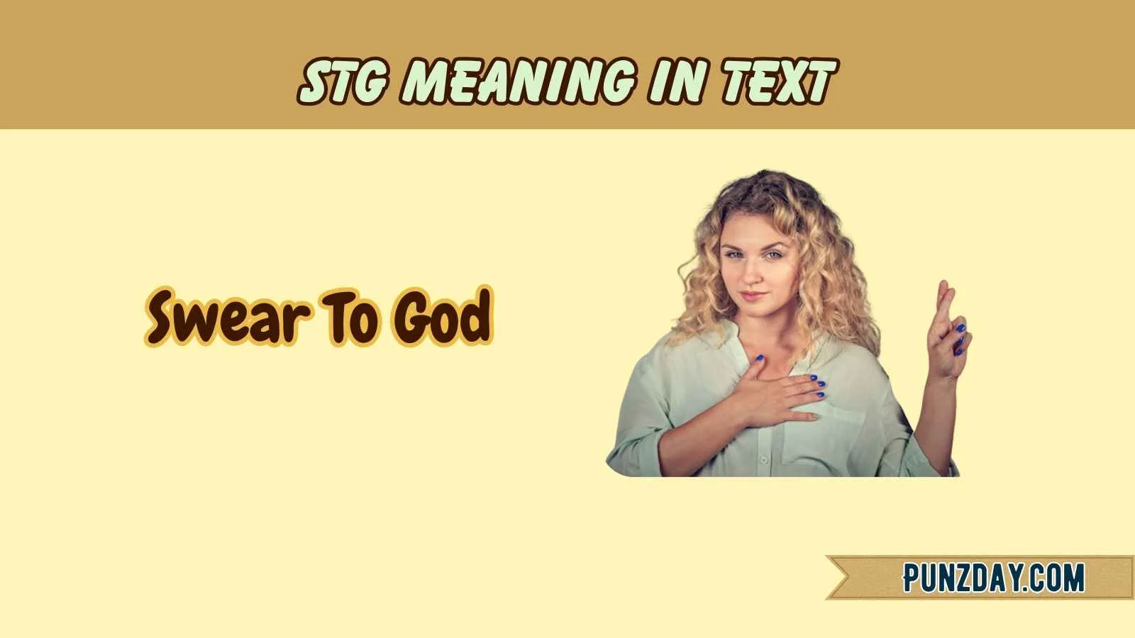 stg meaning in text