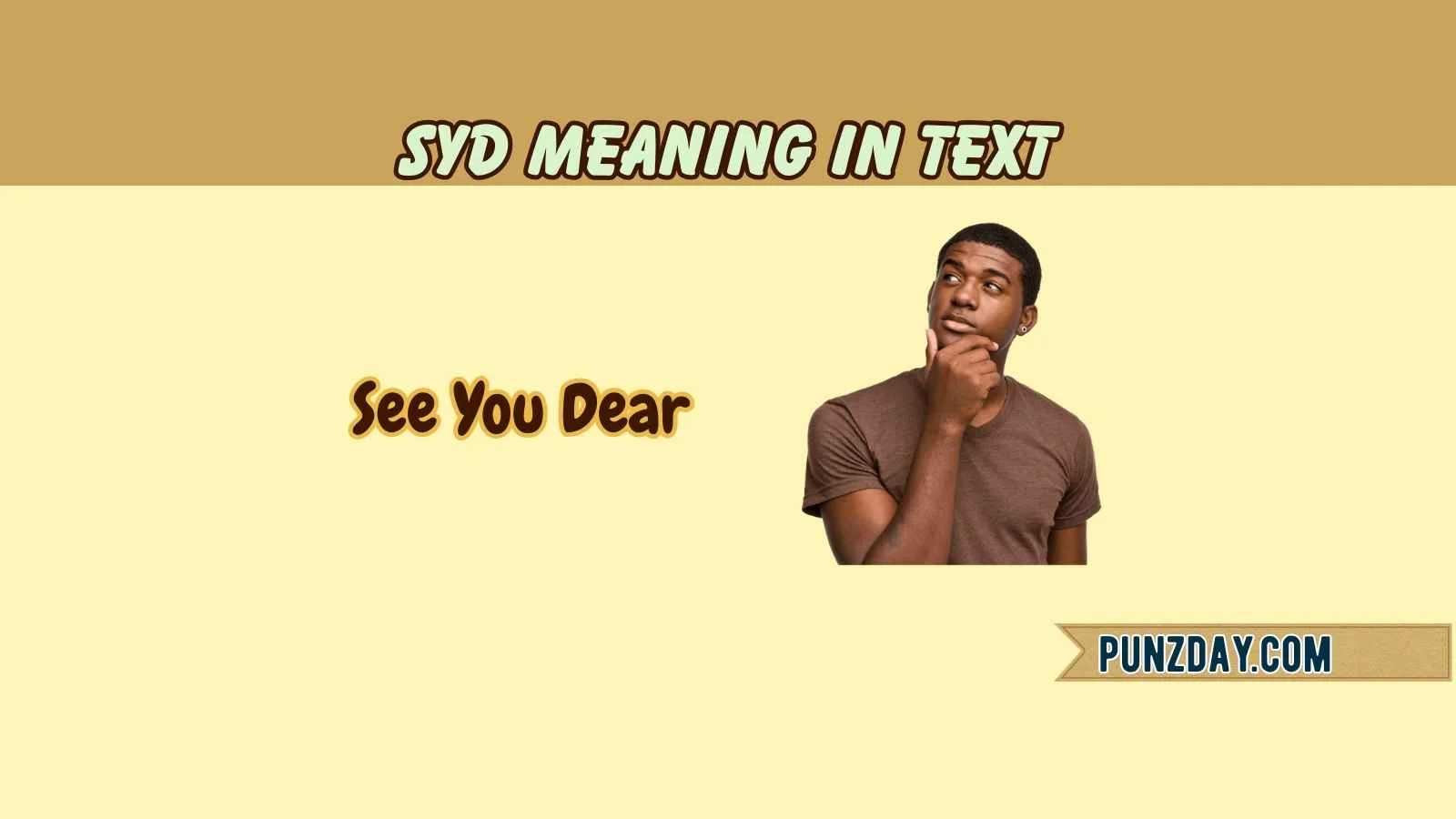 syd meaning in text