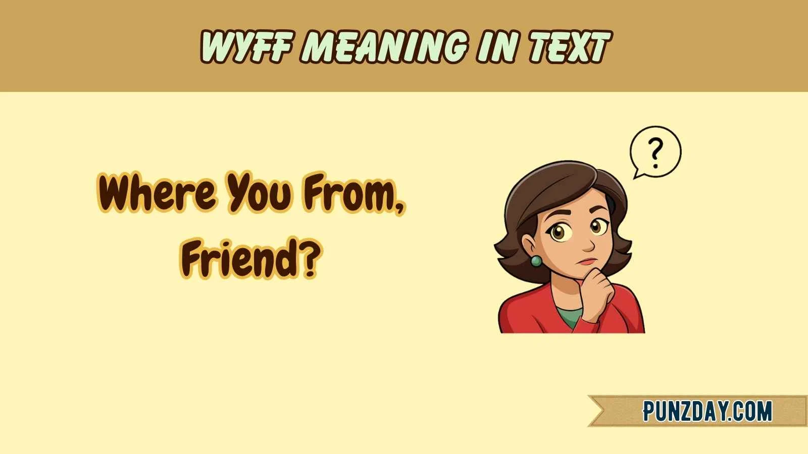 wyff meaning in text
