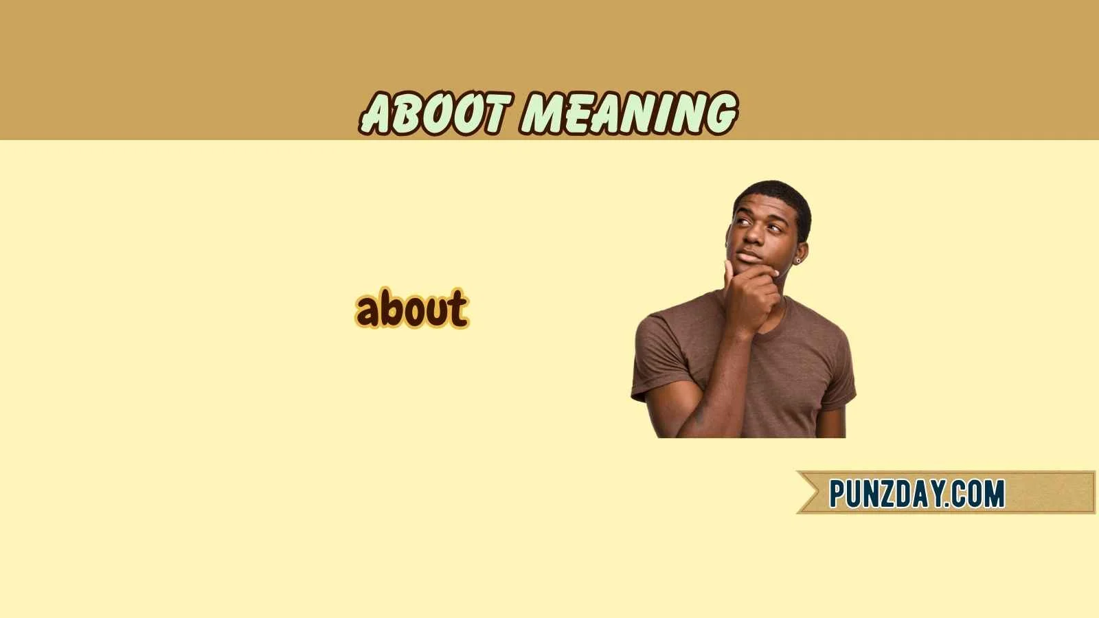 aboot meaning