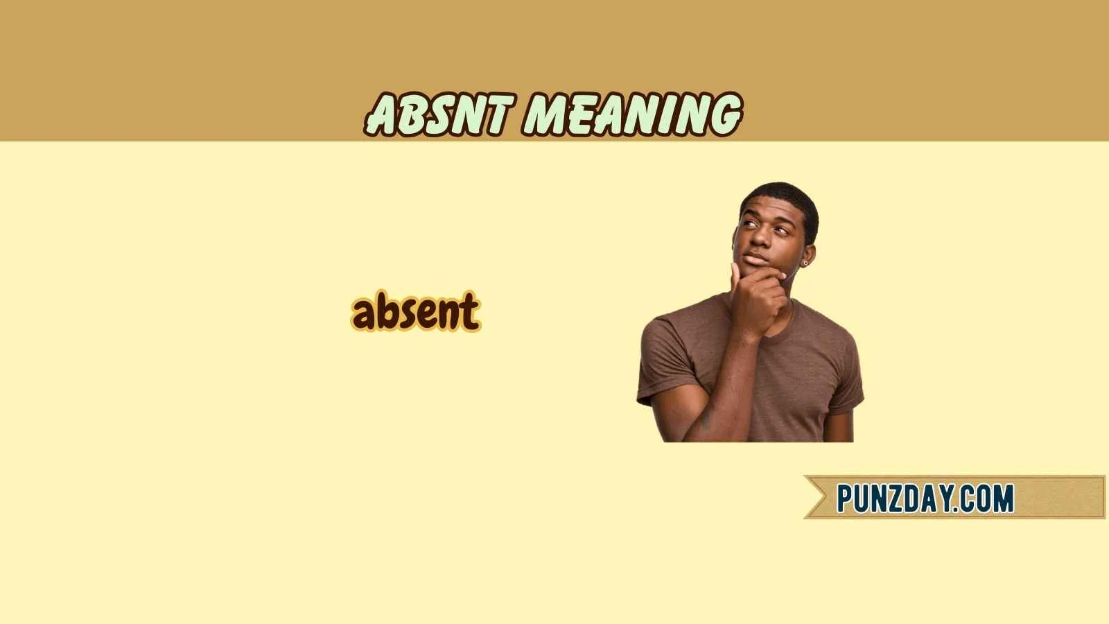absnt meaning