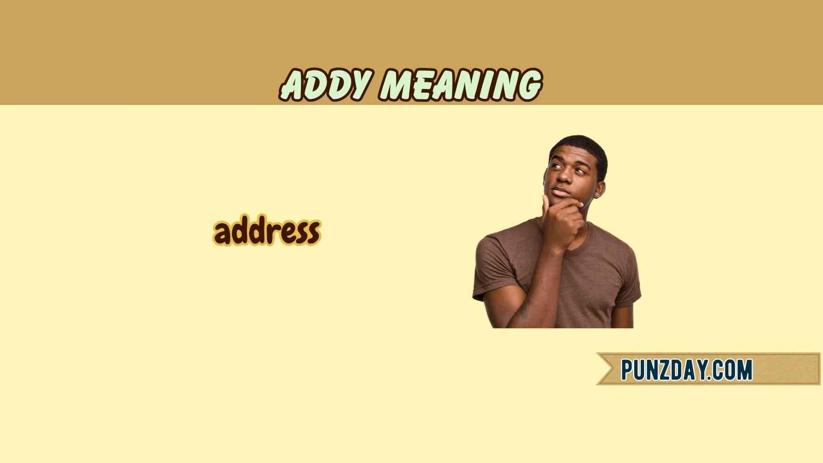 addy meaning