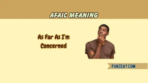 afaic meaning