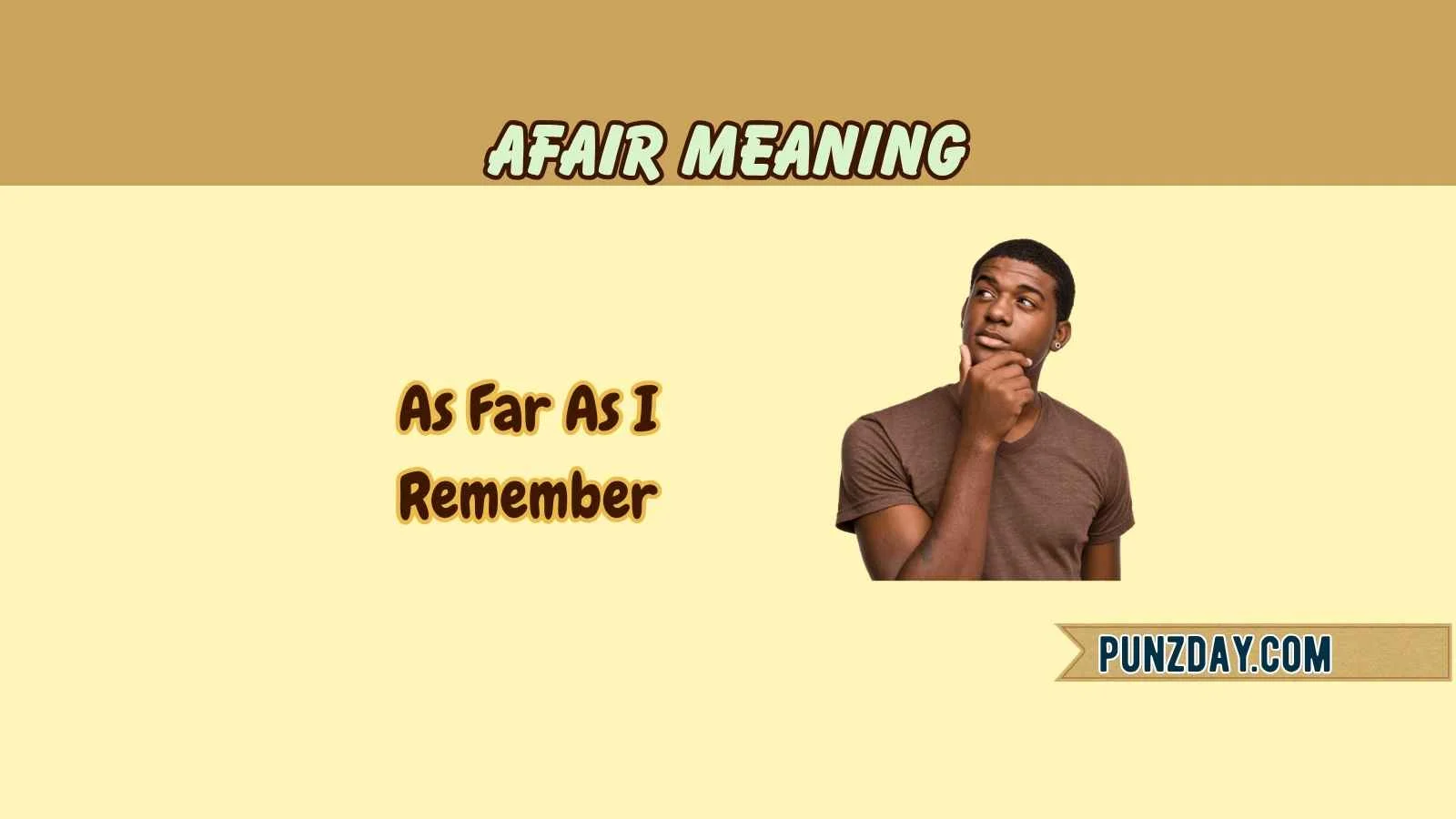 afair meaning