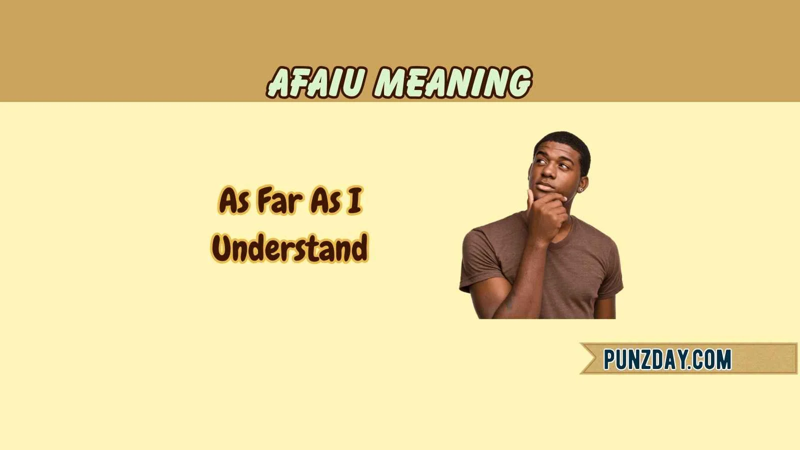 afaiu meaning