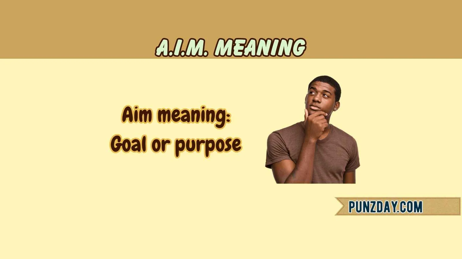 a.i.m. meaning