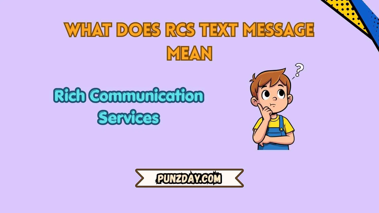 what does rcs text message mean