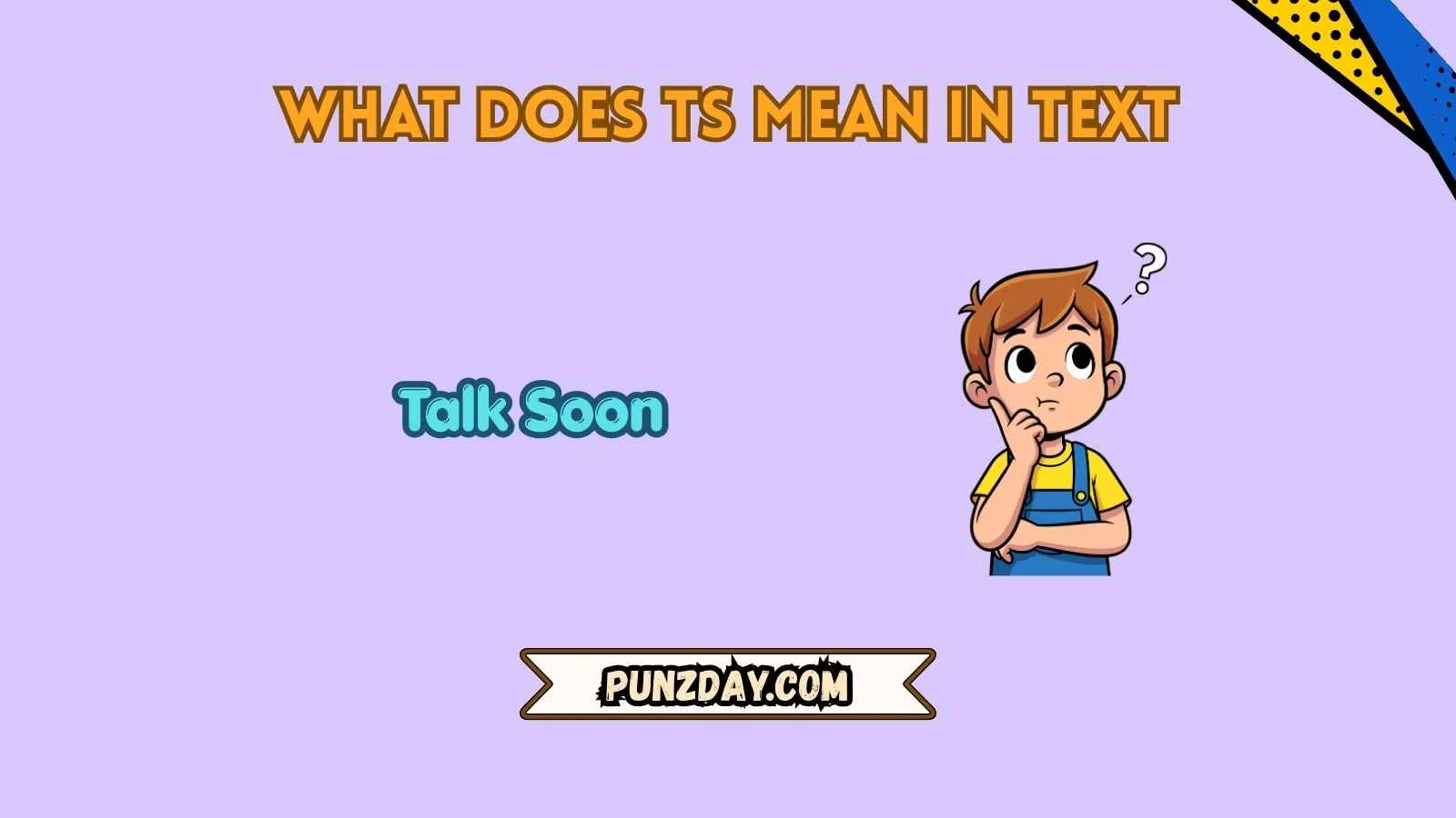 what does ts mean in text