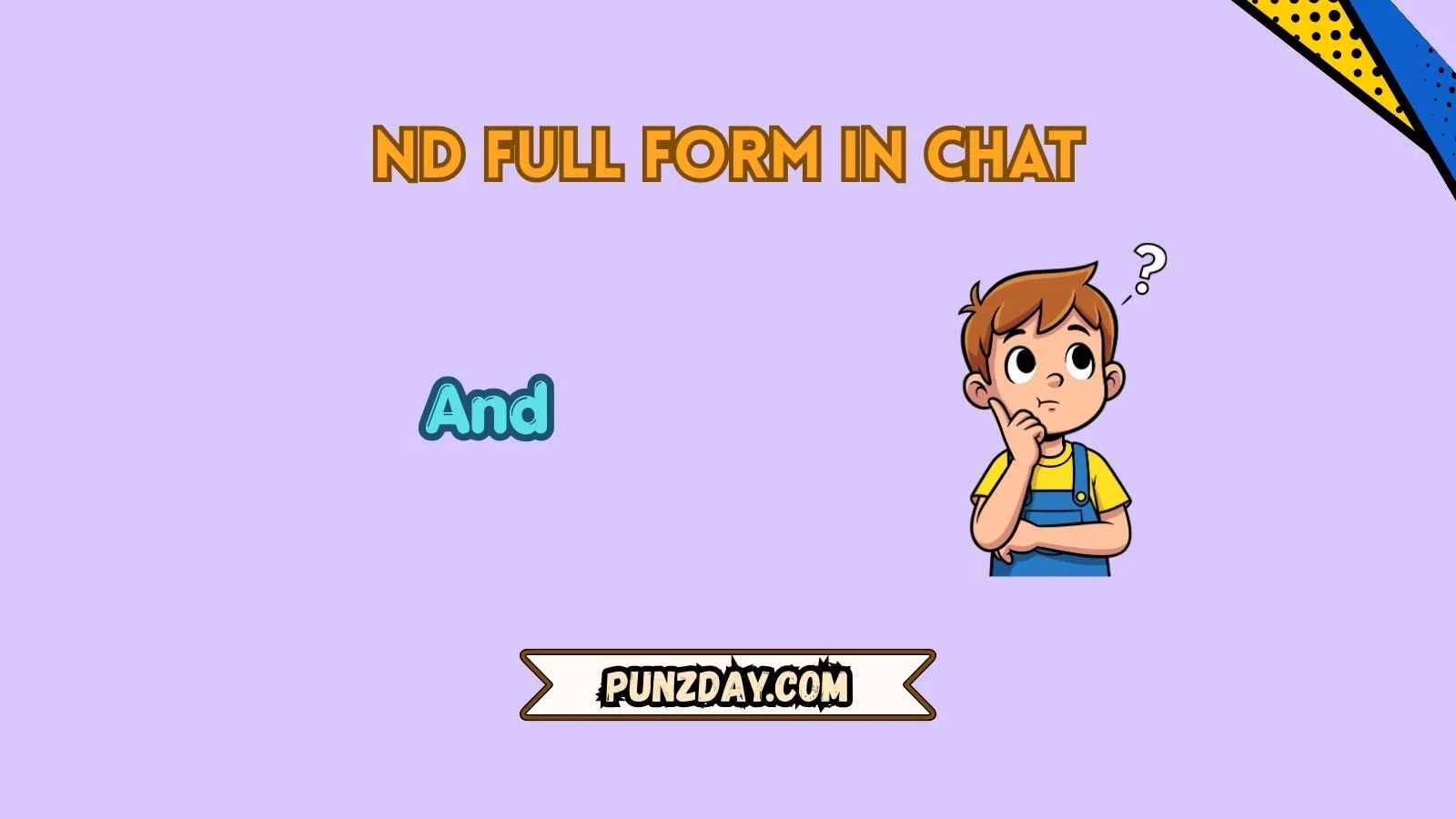 nd full form in chat