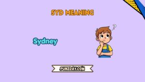 syd meaning