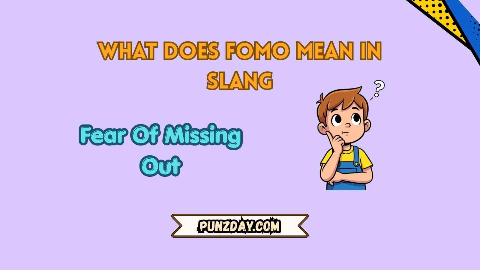 what does fomo mean in slang